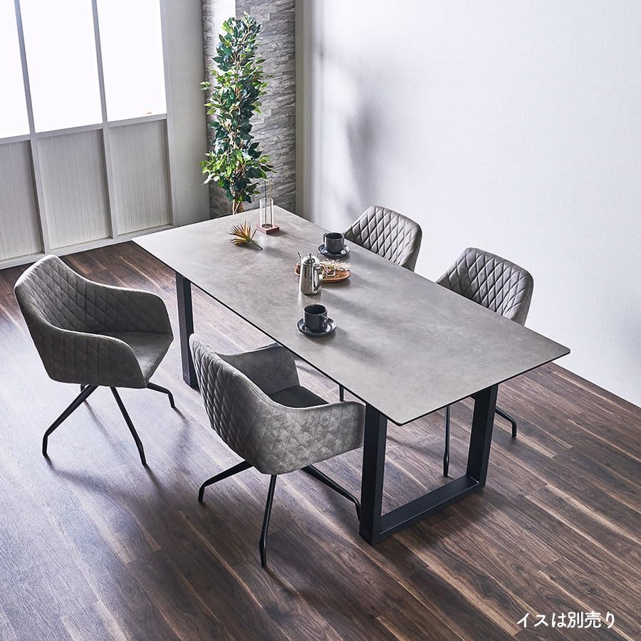 Amazon｜大川家具サンセー ダイニングテーブル 200cm 4人用 6人用